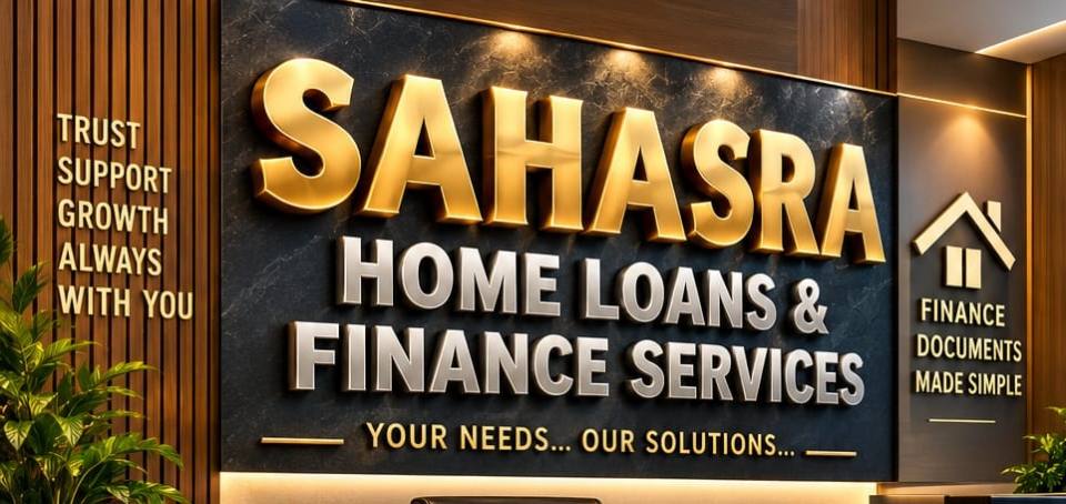 SAHASRA HOME LOANS in Narasaraopeta (R), Palnadu