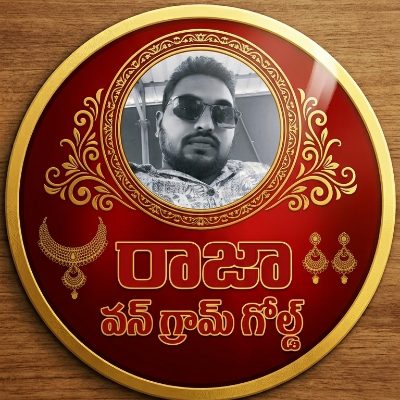 Raja One Gram Gold logo