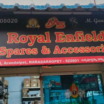 MS ROYAL ENFIELD SPARES AND ACCESSORIES logo